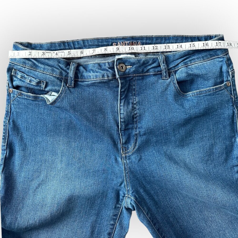 Santana Cropped Jeans - Women's Size 14 - Picture 7 of 9
